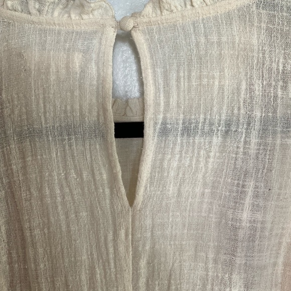 ODDY Gauzy Boho Tunic Festival Top Sz M - Picture 5 of 9